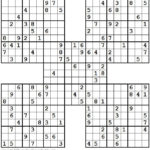 1001 Hard Samurai Sudoku Puzzles With Images Sudoku