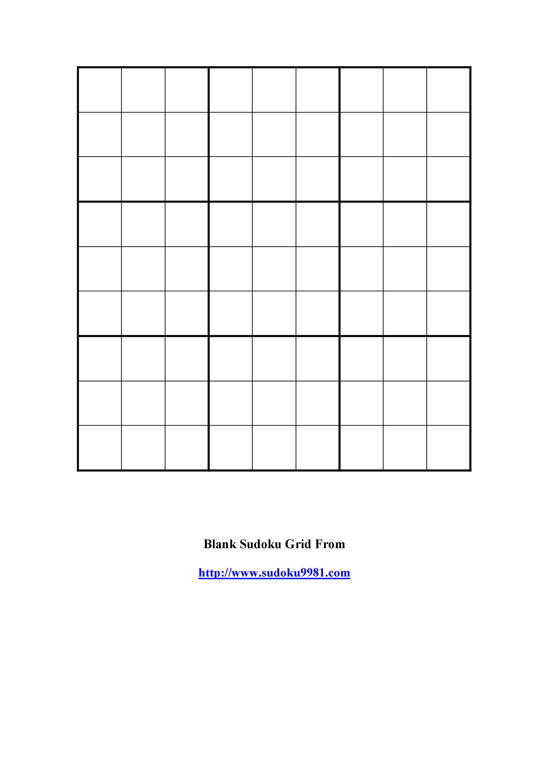 36x36 Sudoku Printable