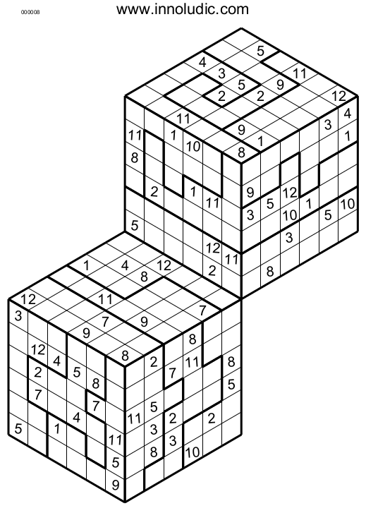 3d Sudoku Printable