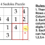4X4 Sudoku Printable Printable Template Free