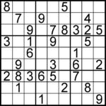 About Printable Sudoku Puzzles Printable Sudoku Puzzle