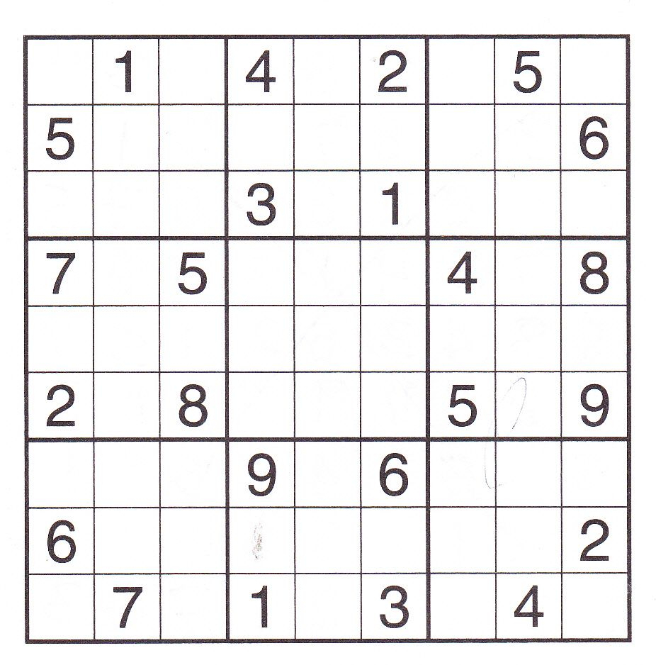 Advanced Sudoku Printable