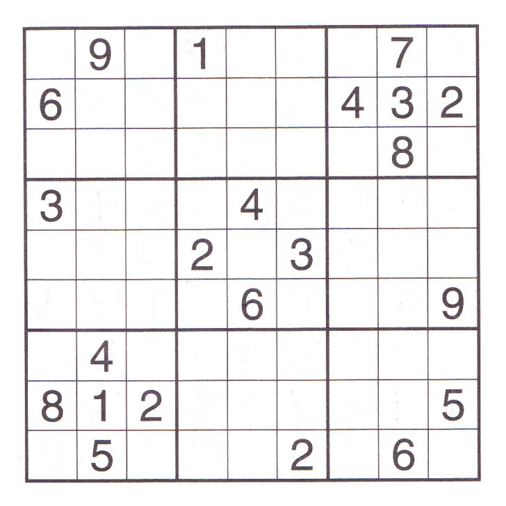 Advanced Sudoku Puzzles Printable