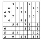 Beginner Sudoku Puzzles Free Printable
