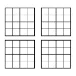 Blank 4 4 Sudoku Grid Free Printable AllFreePrintable