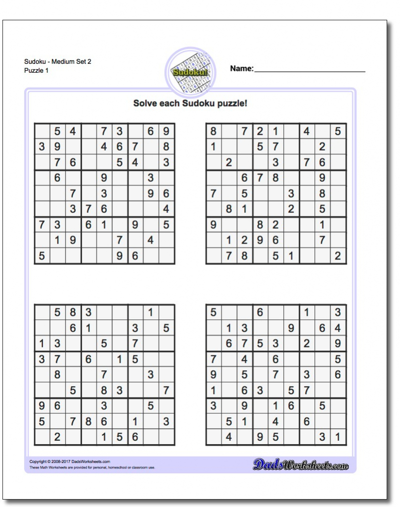 Printable Sudoku 99