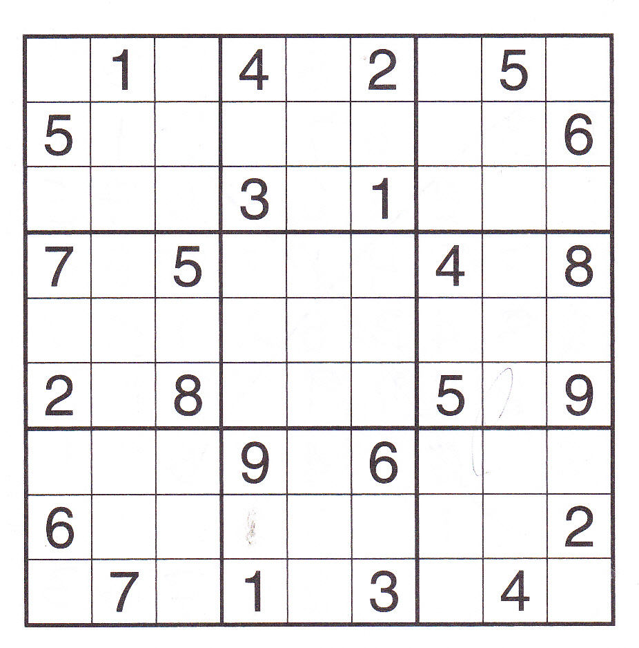 Challenging Sudoku Puzzles Printable Printable Template Free
