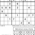 Chicago Tribune Sudoku By Crosswords Ltd