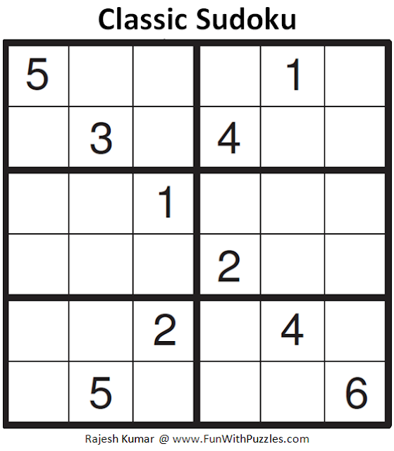 Mini Sudoku Printable