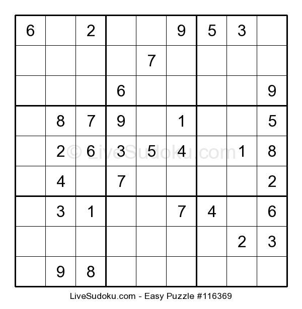 Daily Sudoku Printable Version