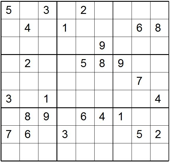 Difficult Sudoku Printable