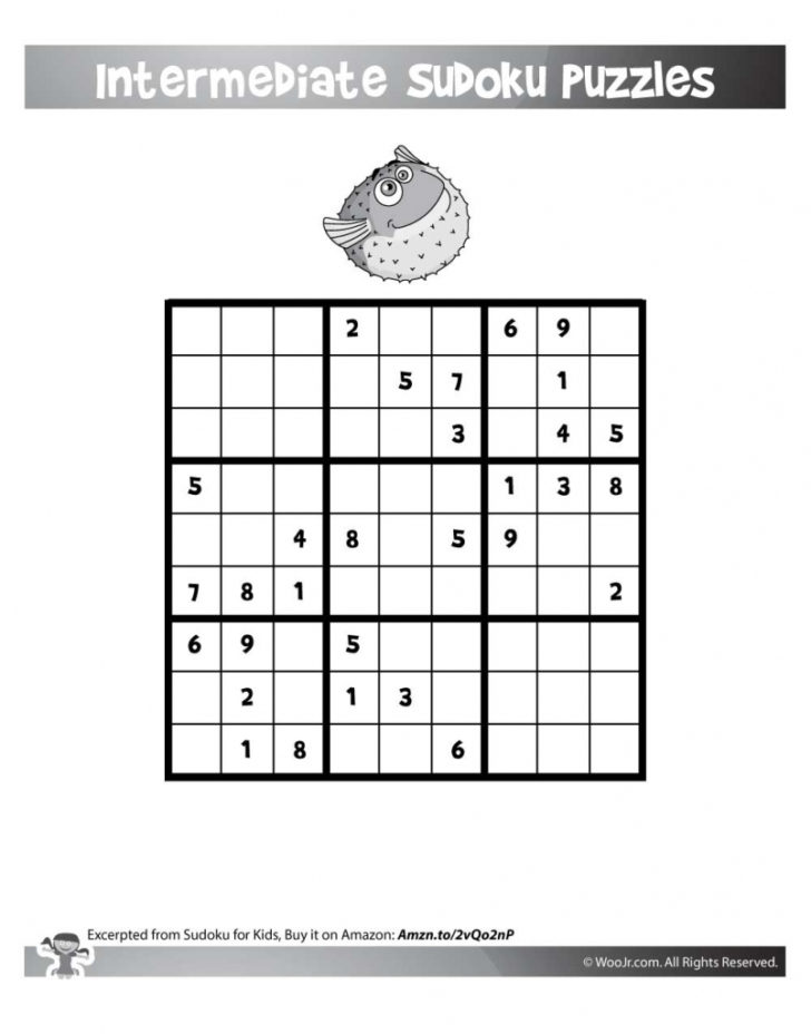 Sudoku 9×9 Easy Printable