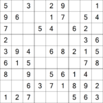 Easy Sudoku Very Large Print PDF Printables By
