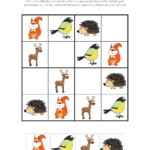 Forest Animals Sudoku Free Printables Sudoku Puzzles