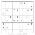 Free Difficult Sudoku Sudoku Sudoku Puzzles Hard