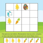 FREE Printable Easy Easter Sudoku For Preschool Primary