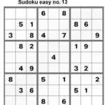 Free Printable Easy Sudoku For Kids And Beginners Page 2