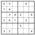 Free Printable Sudoku 6X6 Printable Template Free