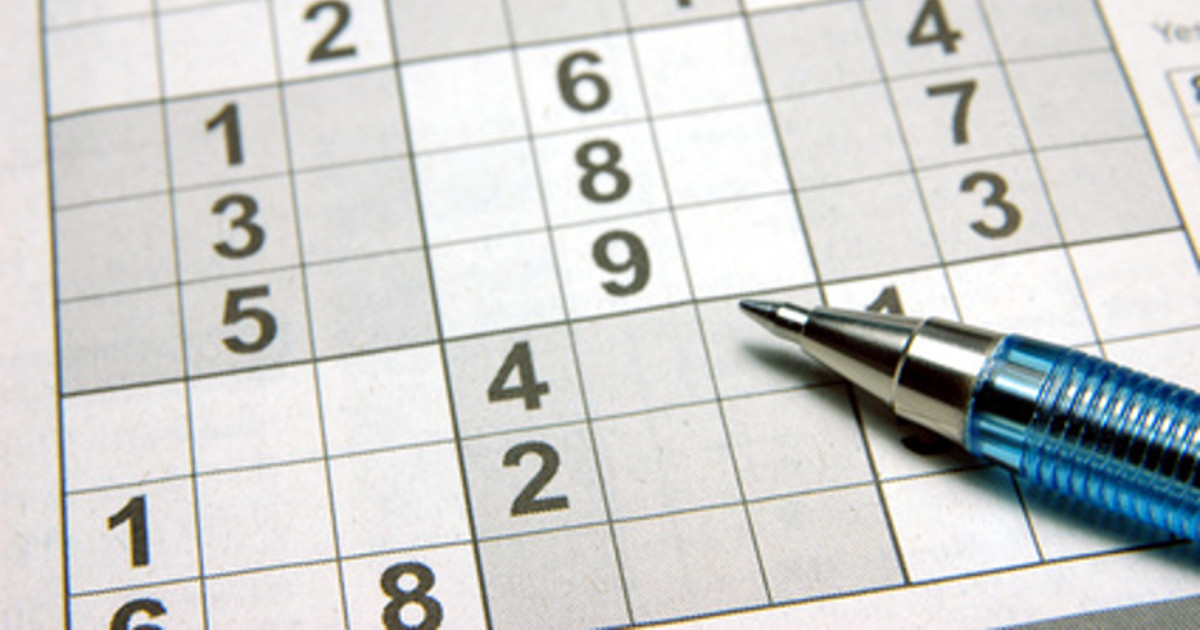Free Printable Sudoku For Seniors