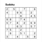 Free Printable Sudoku Puzzles Pdf Template Business PSD