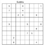 Free Printable Sudoku Templates Sudoku Printable