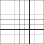 Free Sudoku Blank Forms Sudoku Printable Grids Toronto