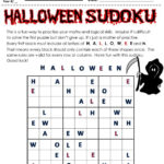 Halloween Sudoku 9x9 Halloween Lesson Plans Halloween