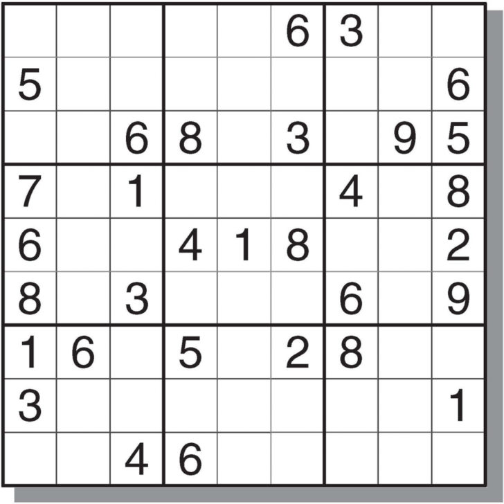 Sudoku 16×16 Hard Printable
