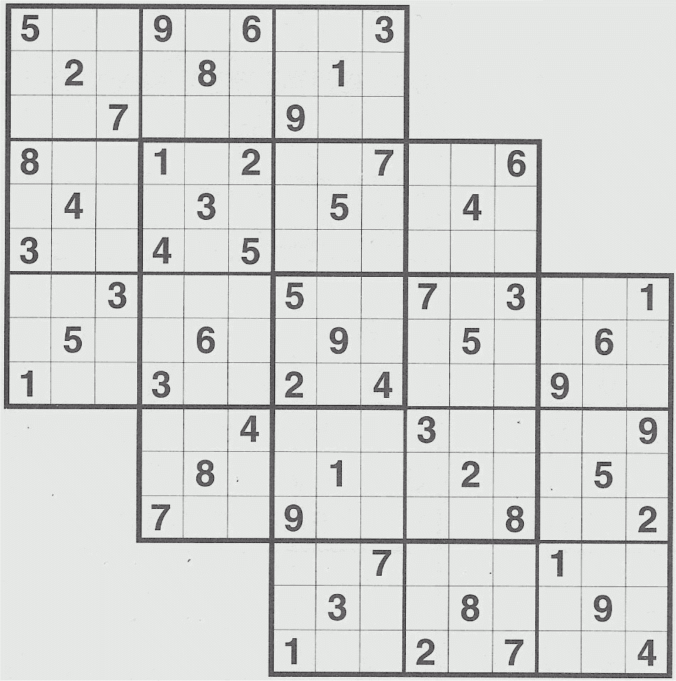 Impossible Sudoku Printable