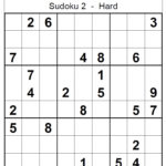 Invaluable Difficult Sudoku Printable Kaylee Blog