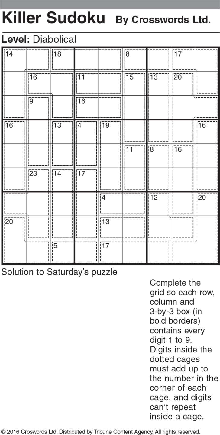Diabolical Sudoku Printable