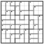 Killer Sudoku Free Printable Free Printable A To Z