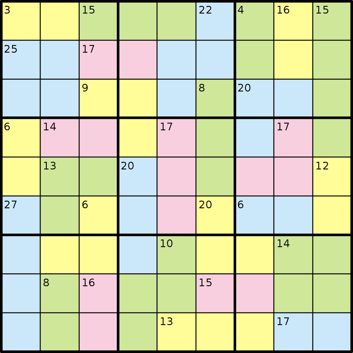 Cube Sudoku Printable