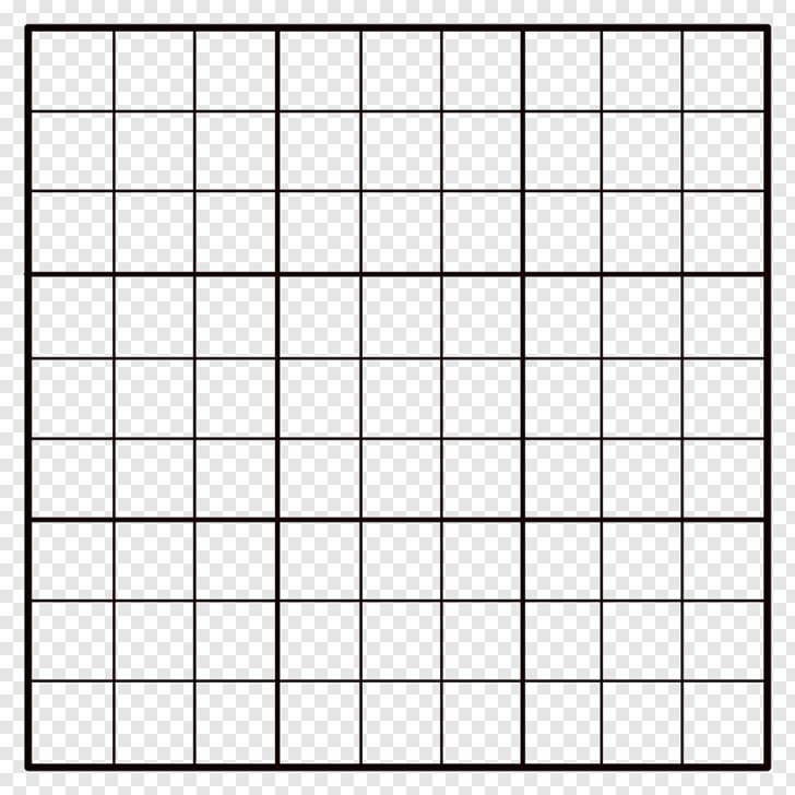 Large Printable Blank Sudoku Grid