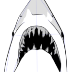 Learn How To Draw Jaws Shark Other Animals Step By Step