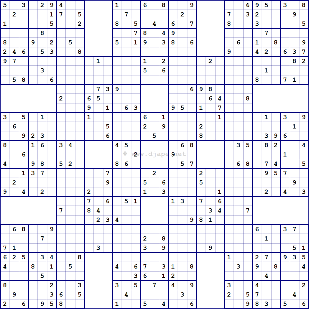 Mega Sudoku 16X16 Para Imprimir Printable Template Free