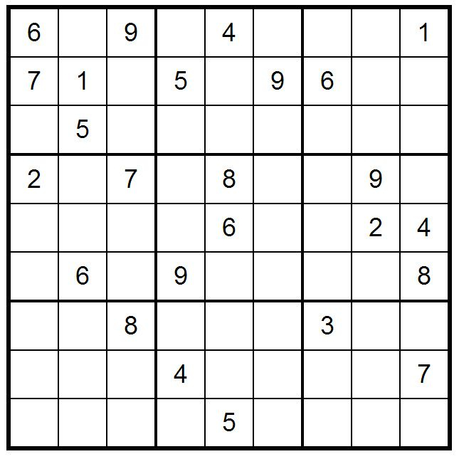 Intermediate Sudoku Printable