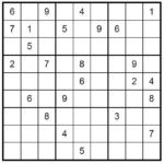 Monday Intermediate Sudoku 15 7 2013 Print Or Play