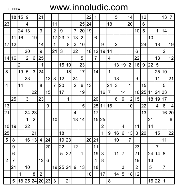 Super Sudoku Printable Download