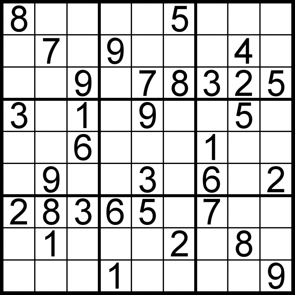 Loco Sudoku Printable