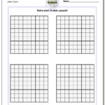 Printable Blank Sudoku Grids Shop Fresh