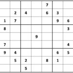 Printable Hard Sudoku Printable Difficult Sudoku