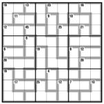 Printable Killer Sudoku Puzzles Free Sudoku Printable