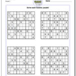 Printable Soduku Room Surf 4 Square Sudoku Printable