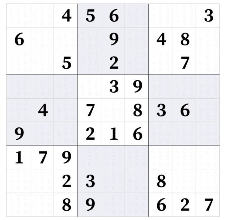 Sudoku 1 6 Printable