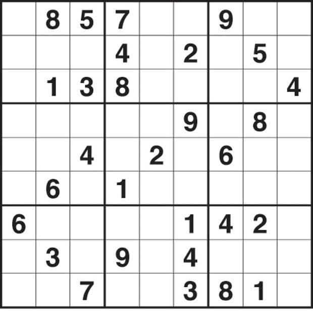 Sudoku Printable 4 Per Page