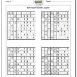 Printable Sudoku In 2020 Sudoku Printable Sudoku