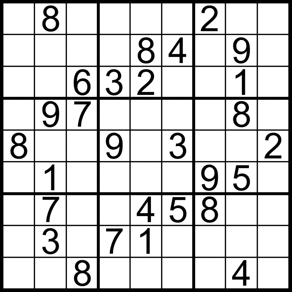 Sudoku Printable