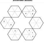Snowflake Sudoku Fun With Sudoku 10 Brain Teasers