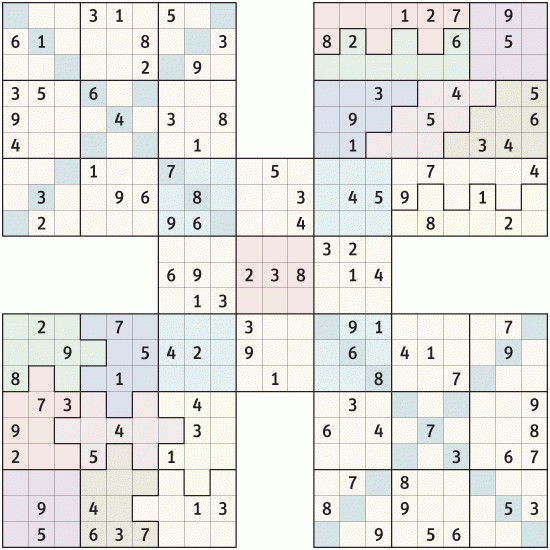 Extreme Sudoku 16x16 Printable